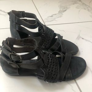 Bed Stu sandals - black size 9